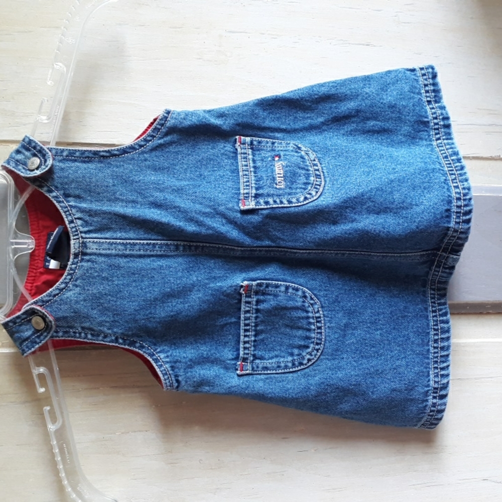 TOMMY HILFIGER INFANT 3-6 MONTH JUMPER DRESS
